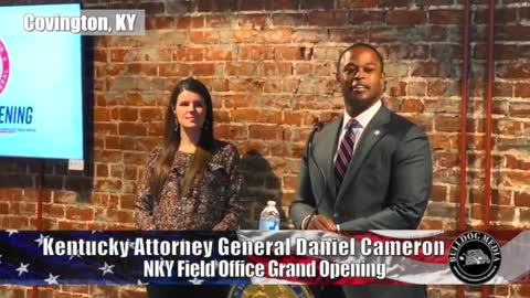 Kentucky AG Daniel Cameron NKY Office Opening And Comments On Vaccine Mandate