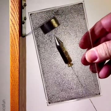 Visualization of a magnetic field