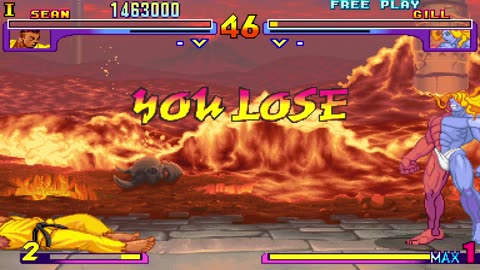 Street Fighter III: New Generation: Sean vs Gill