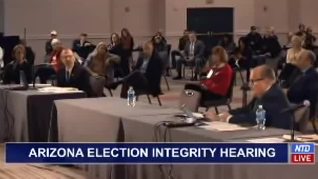 48 Minutes of Testimony at Arizona Election Fraud Hearing, 2020