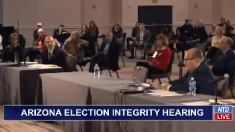 48 Minutes of Testimony at Arizona Election Fraud Hearing, 2020