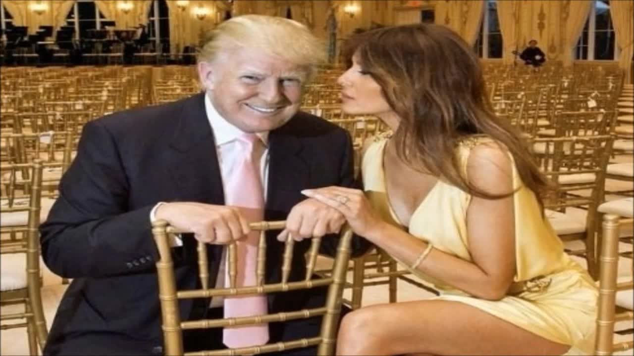 PRESIDENT DONALD J. TRUMP & WIFE MELANIA