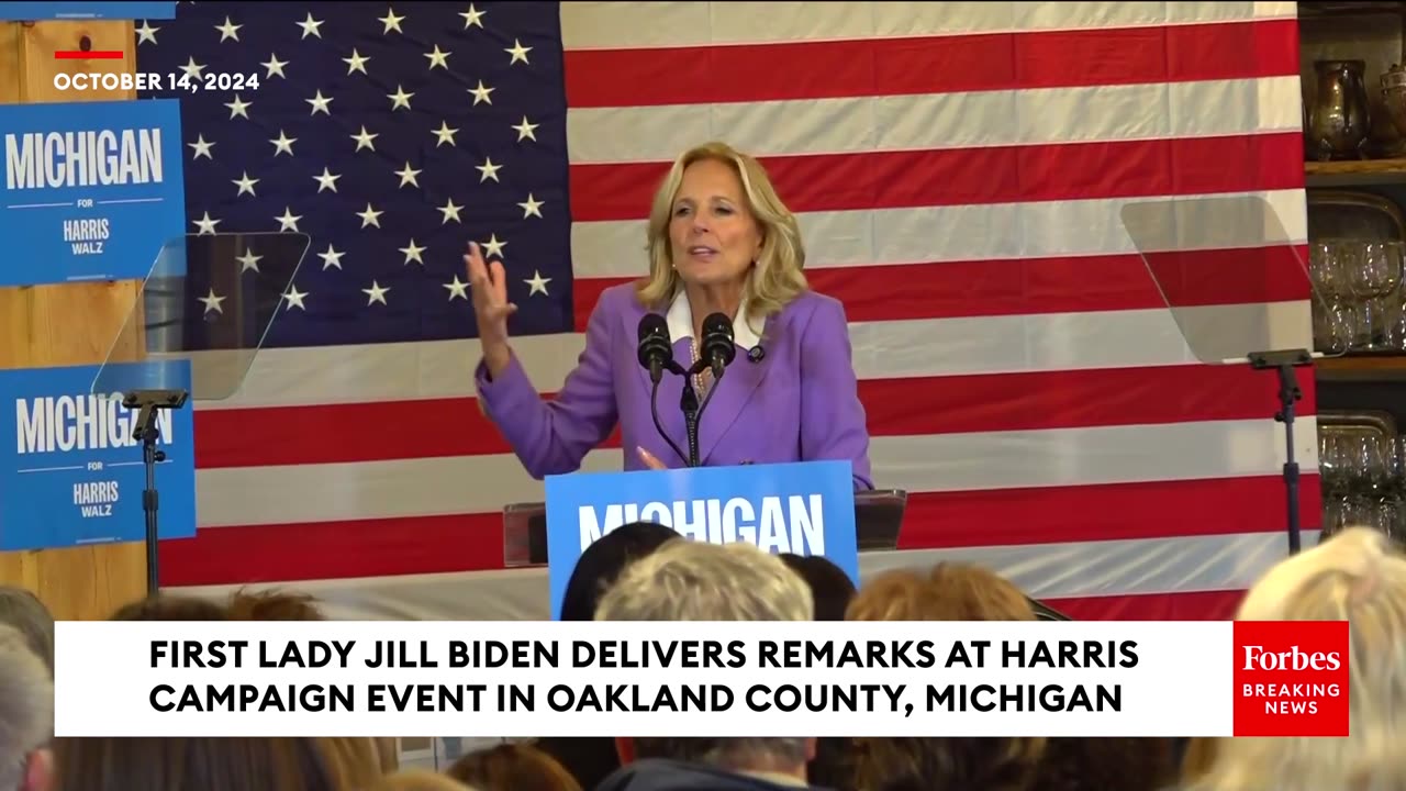 'Tough, Compassionate, Decisive'- Jill Biden Celebrates Vice President Harris' Career As Prosecutor