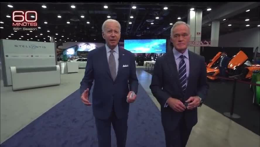 Joe on 60 Minutes announces PANDEMIC IS OVER!