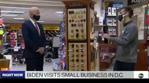 BIDEN ON THE LOSE
