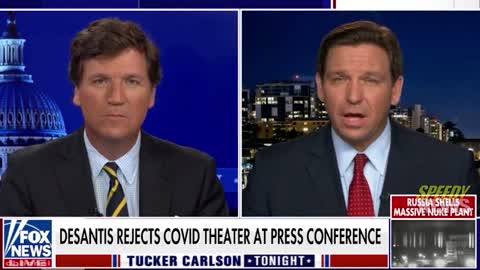 DeSantis confronts brainwashed students, (Tucker Carlson Tonight 3 3 22)