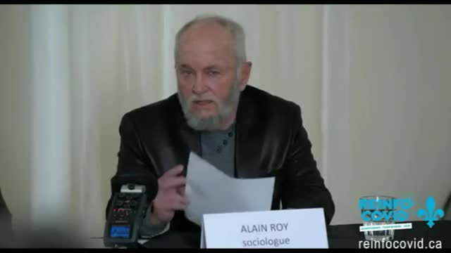 Réinfo Covid - Message d'Alain Roy sociologue