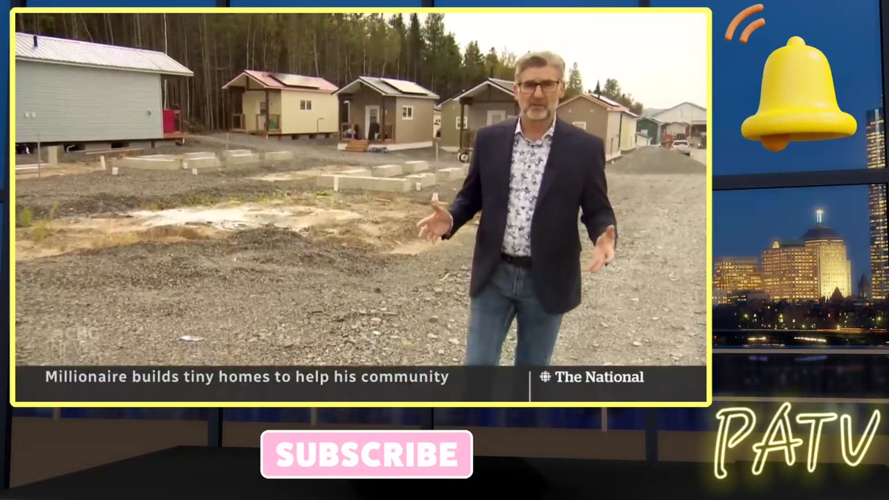 #GNews ⭐️ - Millionaire #MarcelLeBrun Builds 99 Tiny Homes for the Homeless & Provides Jobs 👏