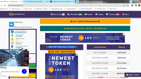 How To Get Free Ethereum ETH Coins Every 5 min At Earnbitmoon Instant Withdraw FaucetPay