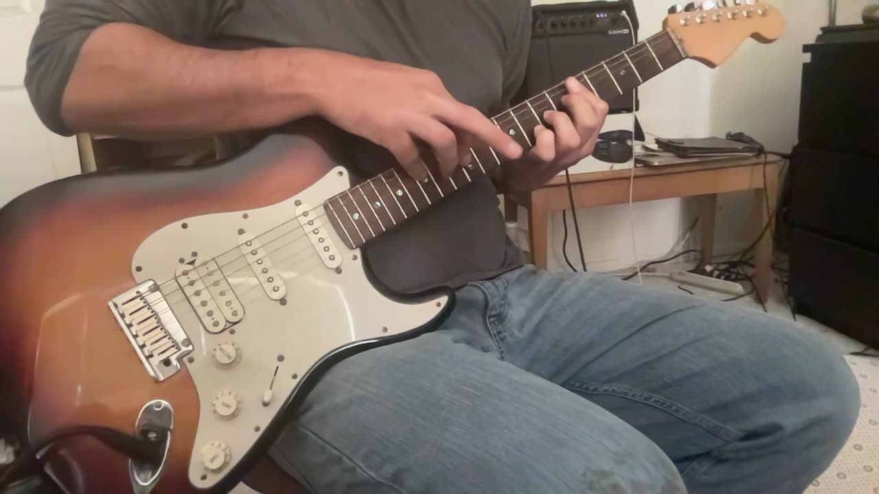 Learning to Tap on Guitar Month 1