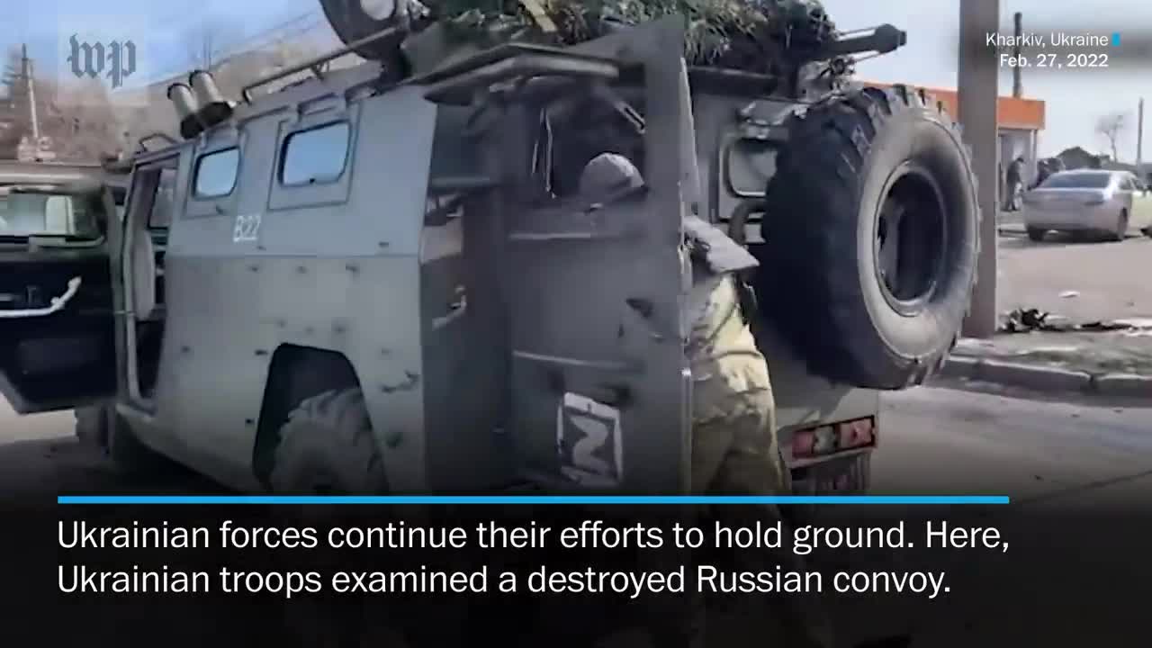 fighting continues on fourth day of Russia attack on ukraine