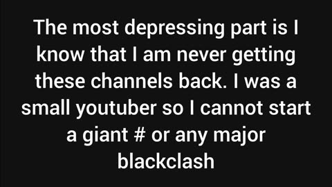 Why I left youtube.