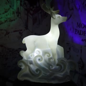 First Look: Department 56's Stag! #christmasvillage #harrypotter #wizardingworld