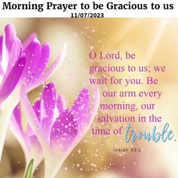 Morning Prayer to be Gracious to US #youtubeshorts #jesus #grace #mercy #faith #blessed #fyp #joy