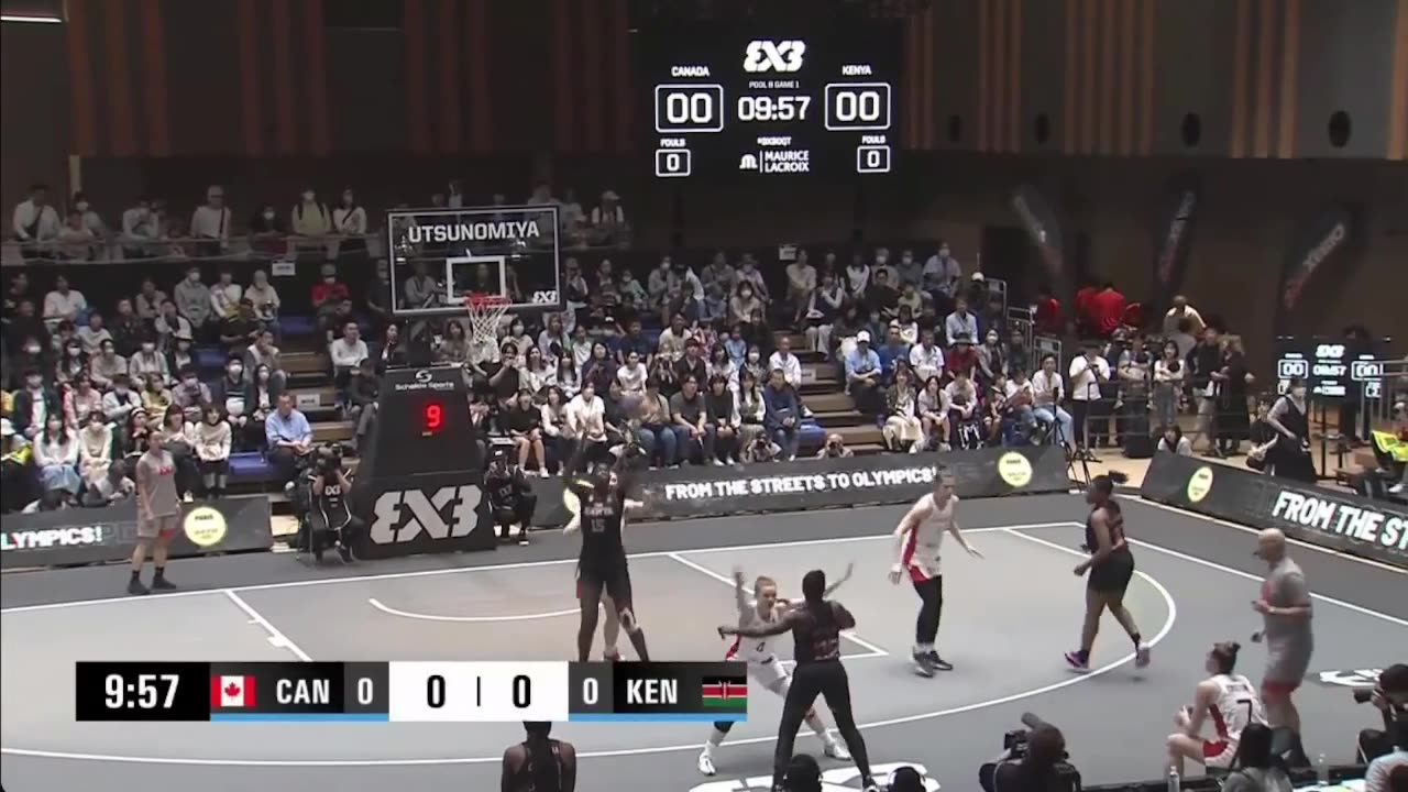 Canada 19 - 12 Kenya - FIBA 3x3