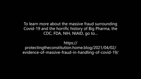 Hiding Slide 16 - How the CDC / FDA Planned Crimes Against Humanity