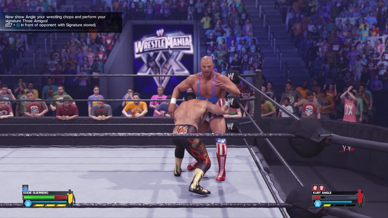 #WWE #WWE2K24 #WrestlemaniaXX #KurtAngle vs #EddieGuerrero #2KShowcase #pc #Steam