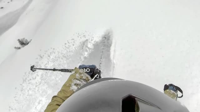 Skier Survives High Speed Avalanche