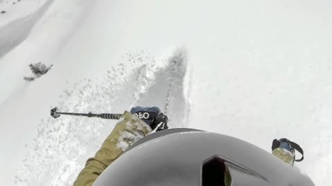 Skier Survives High Speed Avalanche