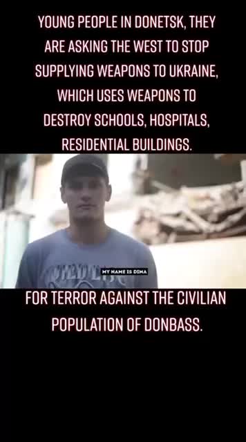 stop supplying Ukraine with weapons.