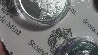 My first silver purchase from scottsdalemint.com