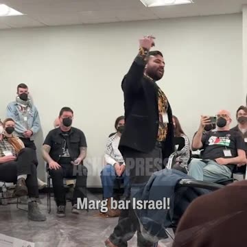 Leftists learn to chant “D*ath to America” and “D*ath to Israel” in Farsi at Chicago conference