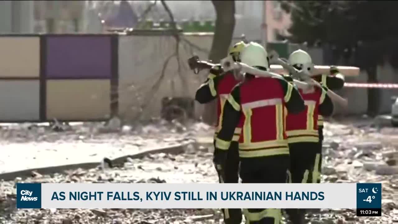 Russian forces close in, as evening falls over Ukraine frontlines