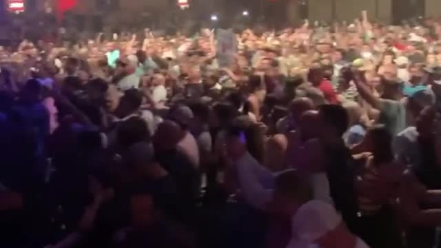 Another FJB chant at an Aaron Lewis concert