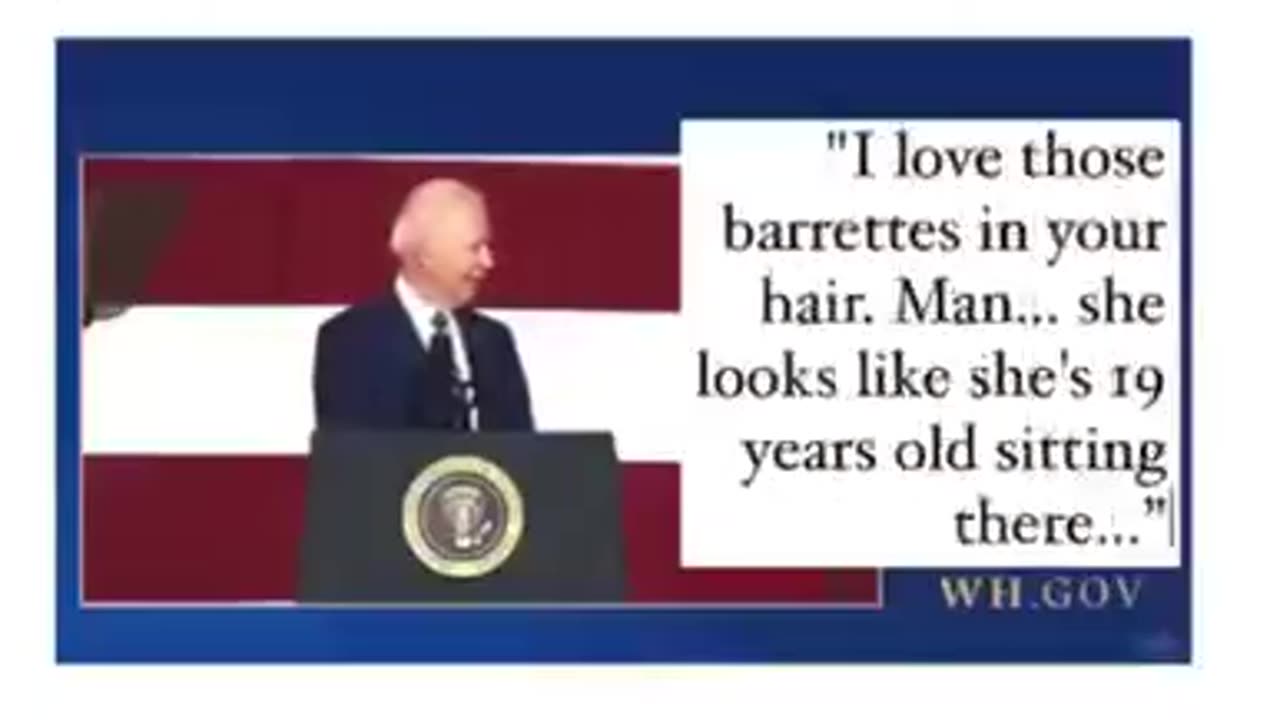 Joe Biden is a pedo