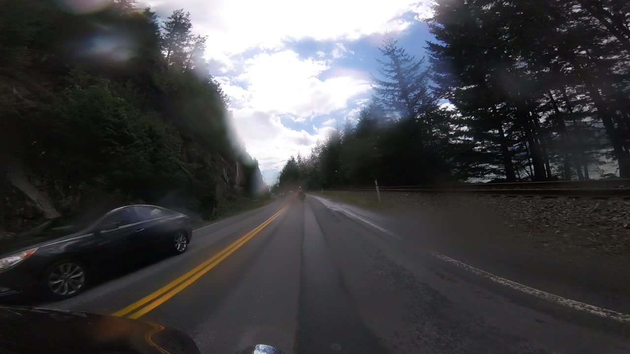 Ride to the coast of British Columbia