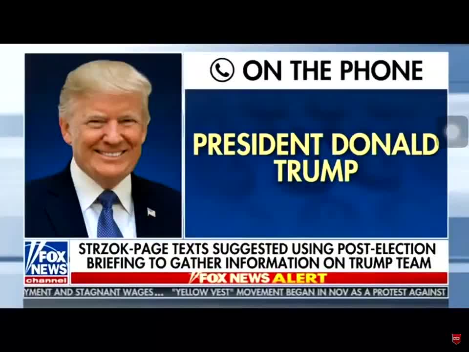 Donald Trump speaks with Sean Hannity about latest Strzok/Page findings