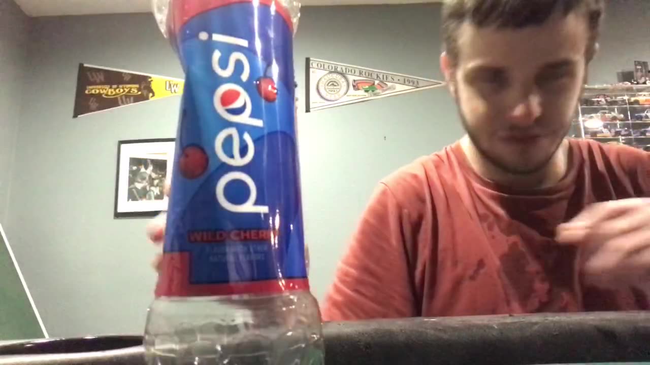 Cherry pepsi chug