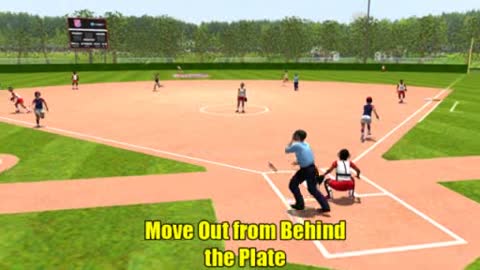 3 Umpires - Runner On 2B & 3B - Base Hit To Outfield