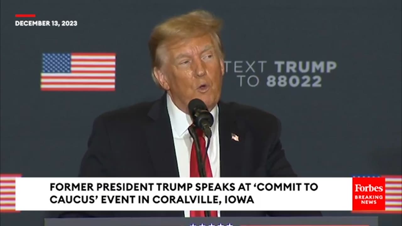 Trump Attacks Biden As 'Totally Corrupt' At Iowa Rally After Impeachment Probe Passes