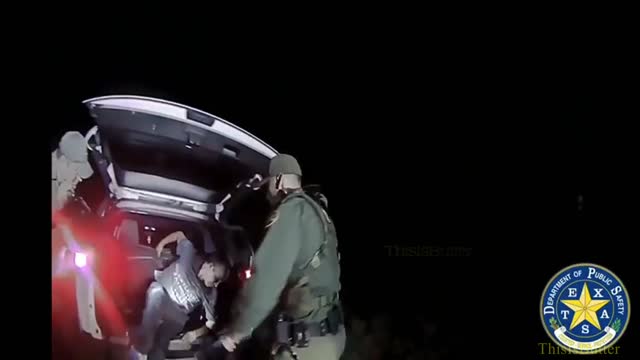 Three illegals arrested as one was hidden in the trunk in Brooks County