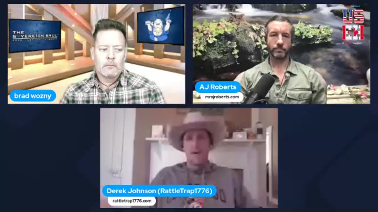 Derek Johnson w/ Brad Wozny & AJ Roberts: TRUMPs Trudeau, brings Canada 2 MAGA?!! - 12/04/24