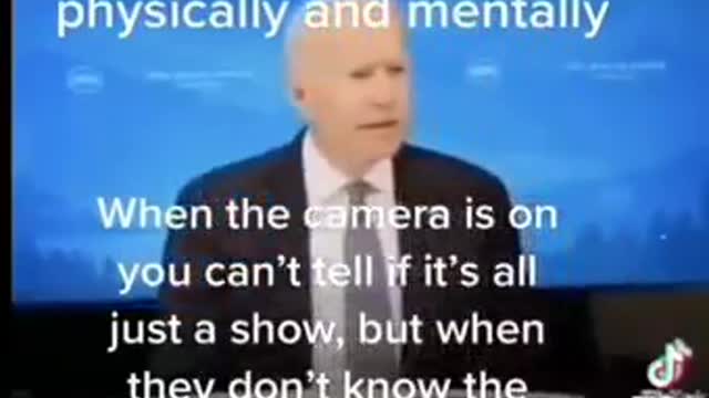 Joe Biden thought the camera & mic wasn`t on. He was wrong!