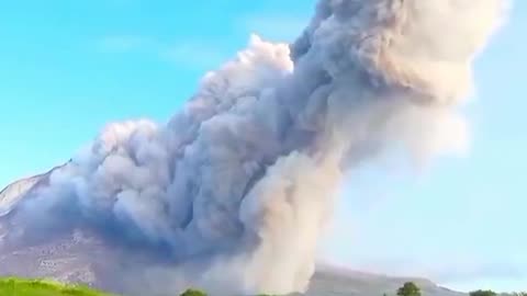 Volcanic eruption