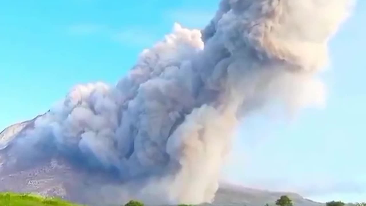 Volcanic eruption