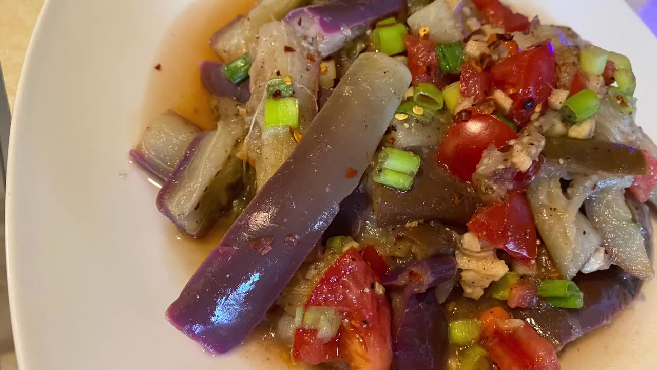 Eggplant salad