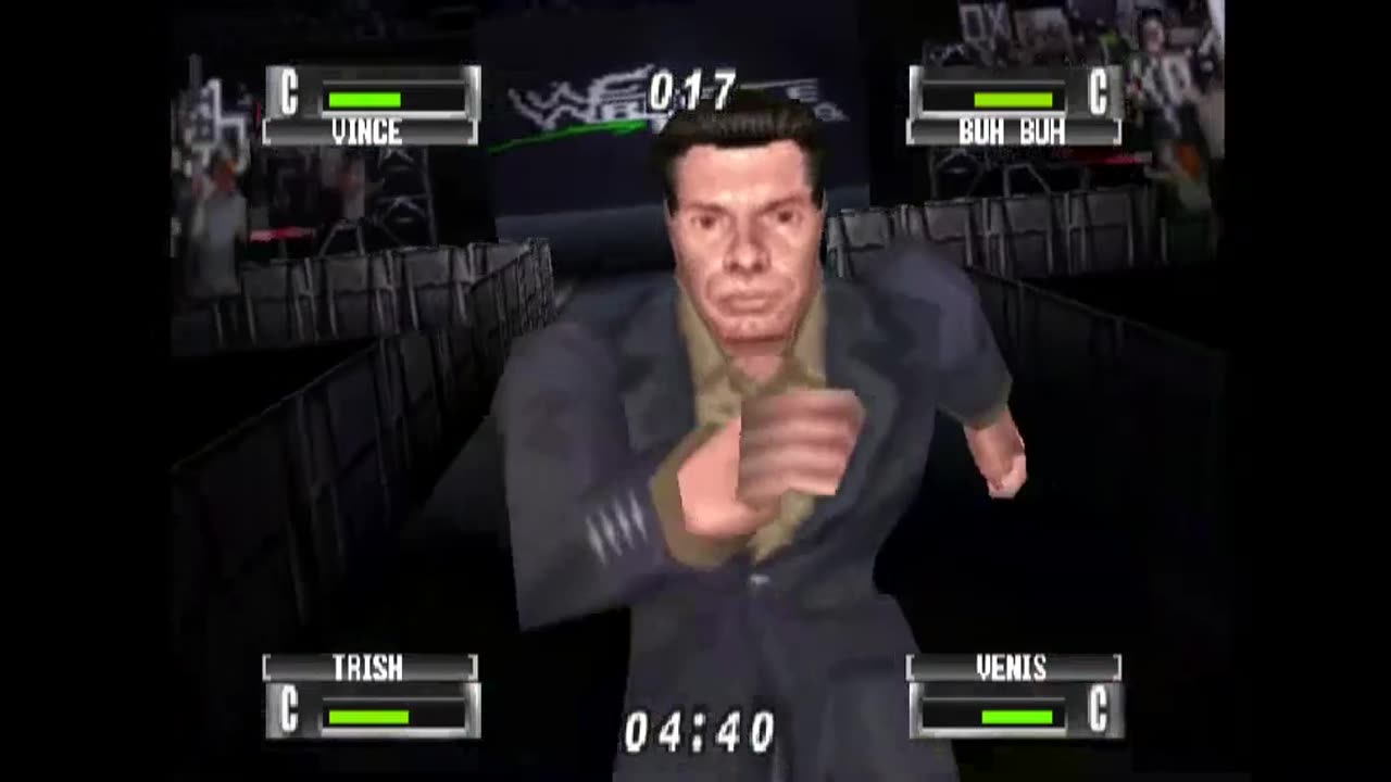 Vince McMahon Ring Run - WWF No Mercy - Game Play Only