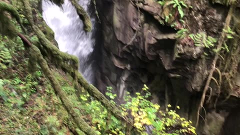 Waterfall on a Hike