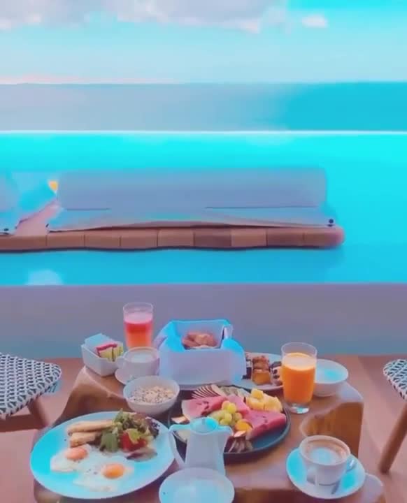 Luxury House interior with swimming pool