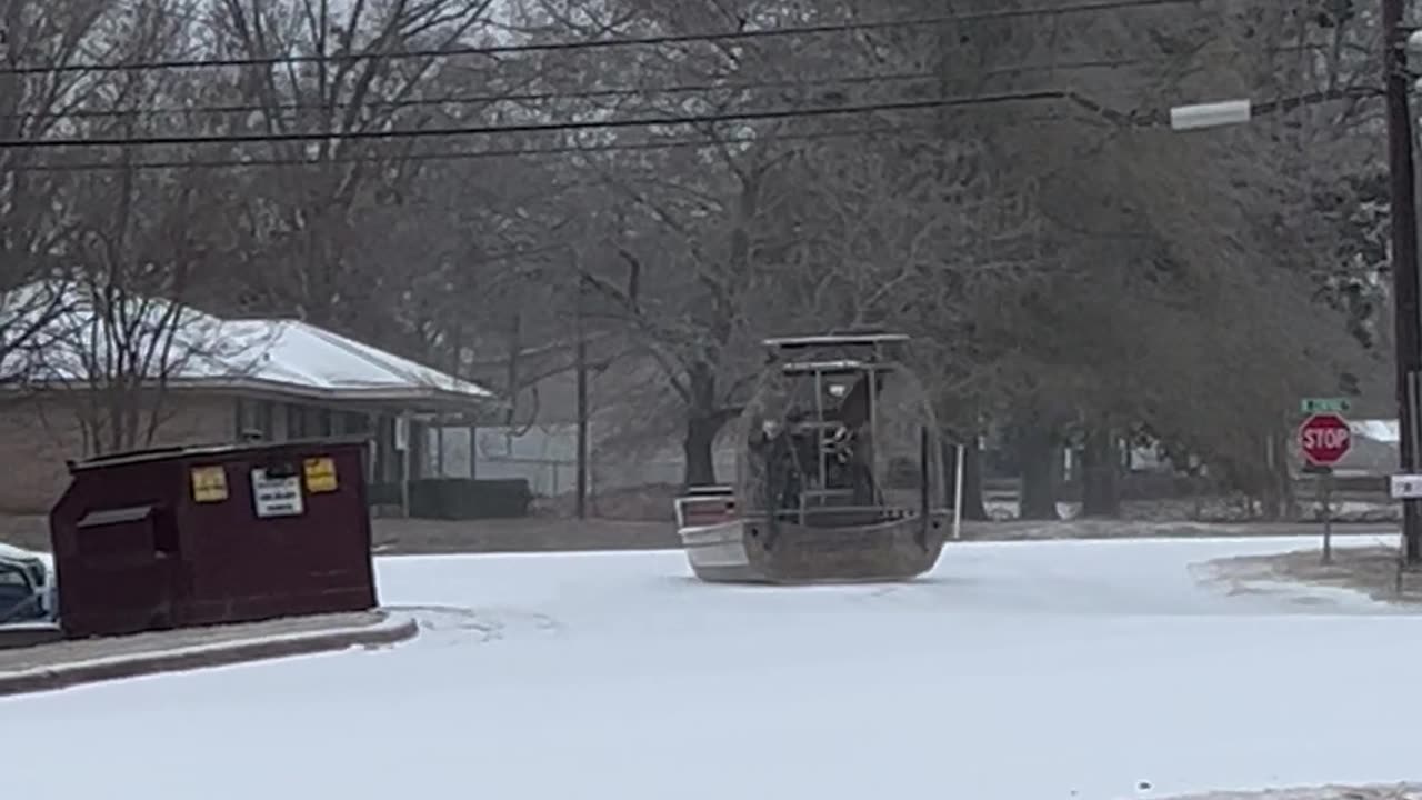 Ice Storm Airboat