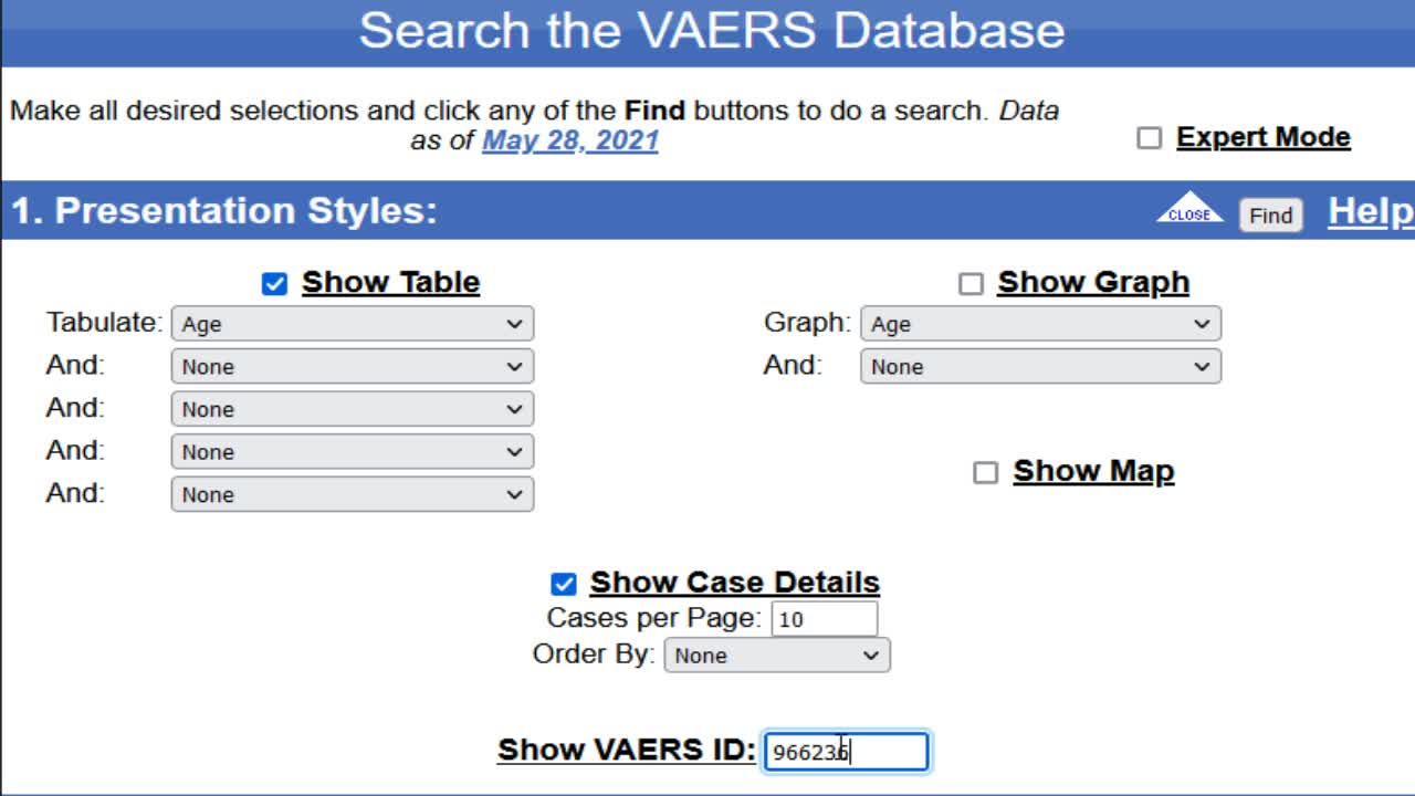 CDC Erases Cases (150,000) from VAERS