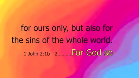 For God So Loved the World