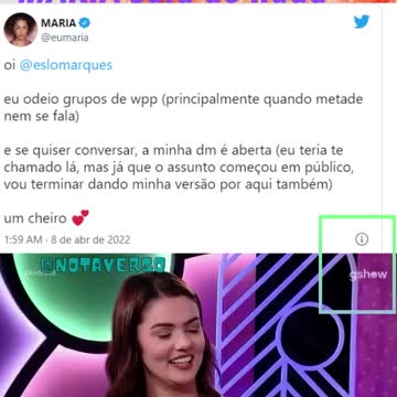 ESLÔ expõe MARIA após saída do grupo do Whats dos Ex-BBBs... Mas quem nunca, né? 😂