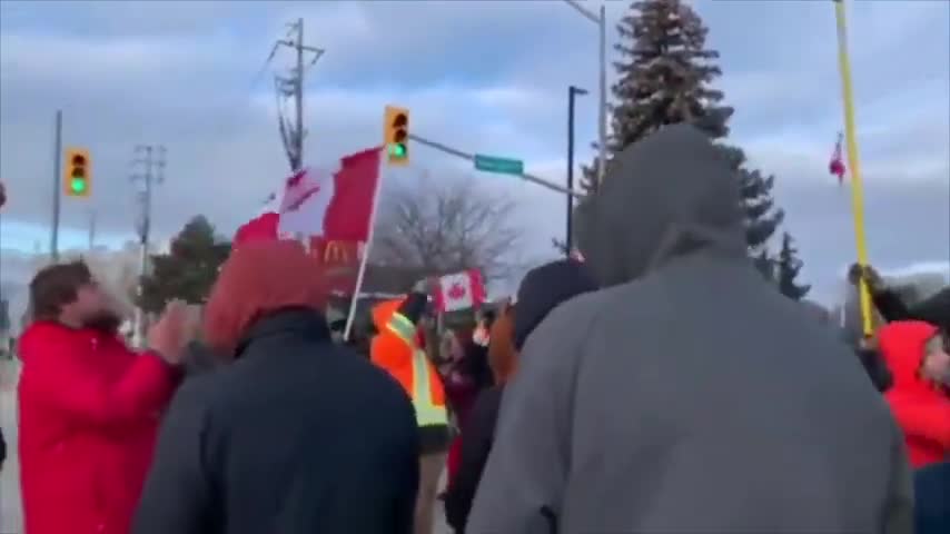 18 🇨🇦GOOD JOB CANADA🇨🇦 - A message from a Military Veteran (AMBASSADOR BRIDGE)