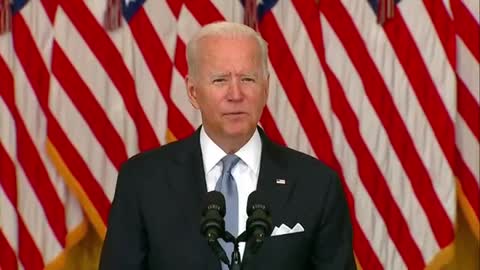 Biden Addresses Nation on Afghanistan