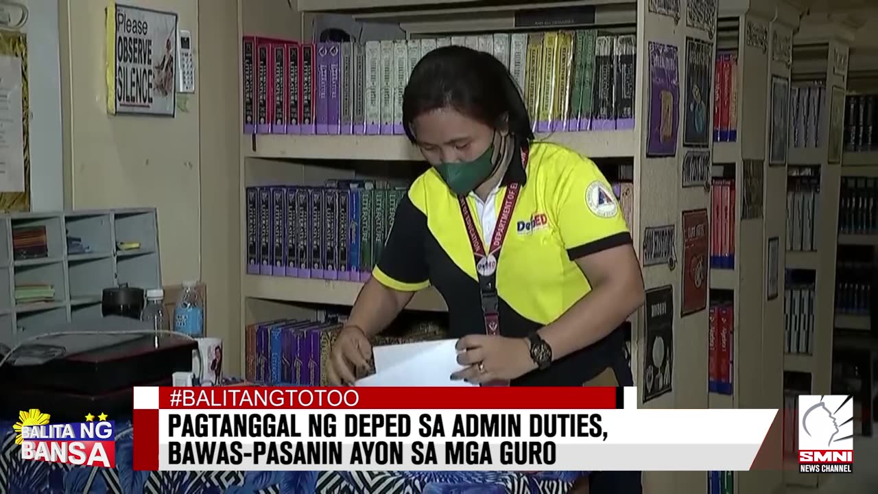 Pagtanggal ng DepEd sa admin duties, bawas-pasanin ayon sa mga guro